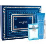 Versace Man Eau Fraiche EDT 100 ml + sprchový gel 150 ml + EDT 10 ml dárková sada – Hledejceny.cz