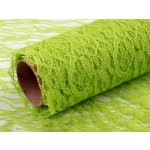 Svatba-eshop Krajková šerpa na stůl světle zelená 50 cm x 4,5 m - šerpa na slavnostní svatební stůl – Zboží Dáma Svatba-eshop Krajková šerpa na stůl světle zelená 50 cm x 4,5 m - šerpa na slavnostní svatební stůl – Zboží Dáma