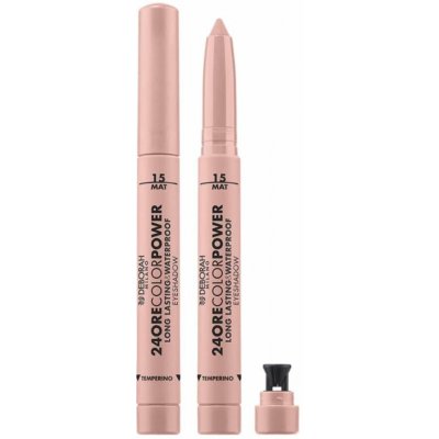Deborah Milano matný vysouvací oční stín v tužce 24ore Color Power 15 Soft Rose 1,4 g – Zboží Mobilmania