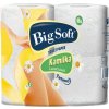 Toaletní papír Big soft Kamilka 3-vrstvý 4 ks