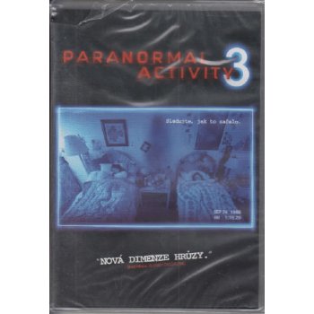 Paranormal activity 3 DVD