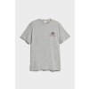 Pánské Tričko Gant tričko REG ARCHIVE SHIELD EMB SS T-SHIRT šedá
