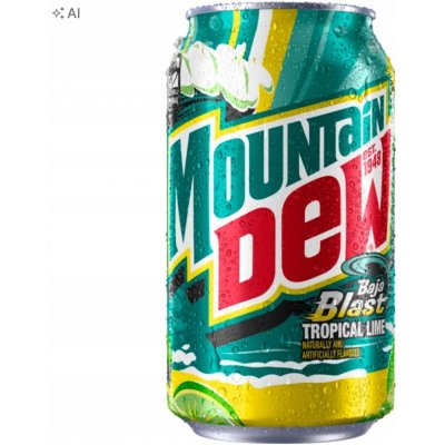 Mountain Dew Baja Blast 355 ml – Sleviste.cz