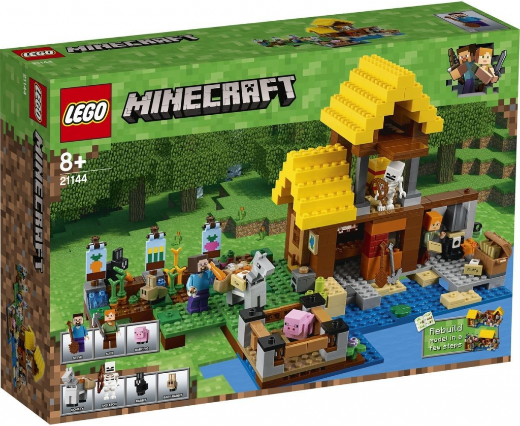 LEGO® Minecraft® 21144 Farmářská usedlost od 4 999 Kč - Heureka.cz