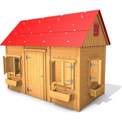 Monkey domek Henrieta Červená – Zboží Dáma