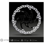 Galfer E-Bike Disc Wave , 203 mm, 6-děr, 2.0 mm – Hledejceny.cz