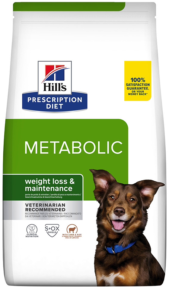 Hill’s Prescription Diet Metabolic Weight loss & Maintenance Lamb & Rice 2 x 1,5 kg