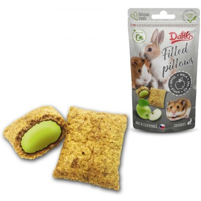 Dafiko Plněné polštářky jablko 40 g – Sleviste.cz