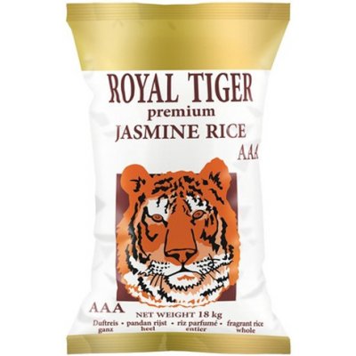 Royal Tiger Jasmínová rýže z Kambodži 18 kg – Zboží Dáma