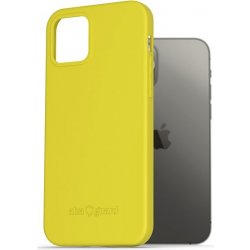 AlzaGuard Matte TPU Case pro iPhone 12 / 12 Pro žlutý