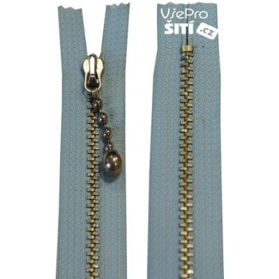zip kovový kulička SV.MODRÝ 1513XX – Hledejceny.cz