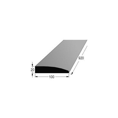 Dveřní práh designový- D BK 900x100 | Zboží Auto