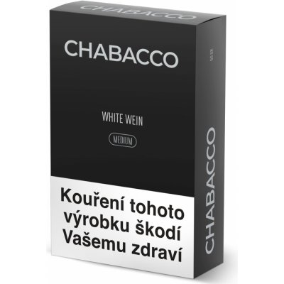 Chabacco Medium White Wein 50 g – Zboží Mobilmania