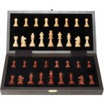 Dřevěné šachy Skládací šachová sada 29x29 CM Sada na párty – Zboží Mobilmania