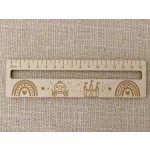 Lucille DD03542 dřevěné designové pravítko – Zboží Dáma