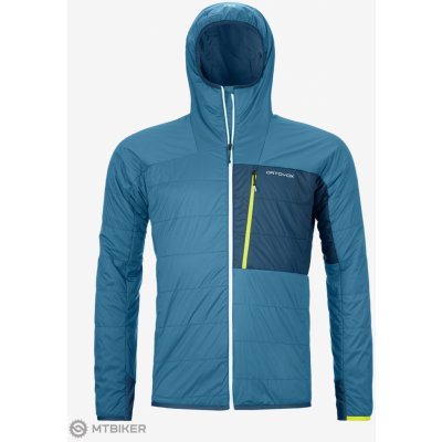 Ortovox Swisswool Piz Duan Jacket M světle modrá – Zboží Mobilmania