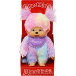Monchhichi Mončiči dívka duhová (plněná kuličkami) 20 cm – Sleviste.cz