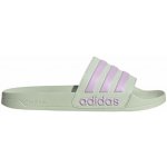 adidas ADILETTE SHOWER SLIDES K zelené IH9027 – Zboží Mobilmania