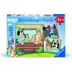 Ravensburger Bluey 3x49 dílků – Zboží Mobilmania