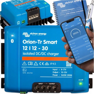 Victron Energy Victron DC-DC Orion-Tr Smart 12/12-30A – Zboží Mobilmania