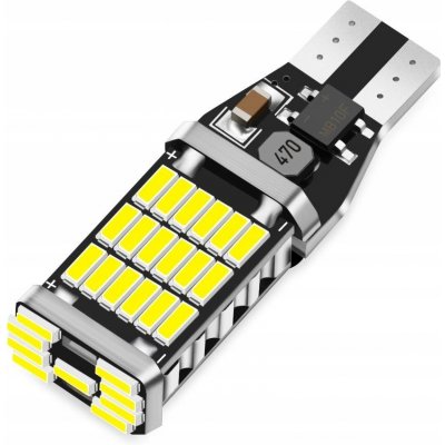 Rabel W16W 45 led 4014 CANBUS T15 bílá – Hledejceny.cz