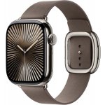 Apple Watch 42mm šedohnědý řemínek s moderní přezkou - Small MXW33ZM/A – Zboží Mobilmania