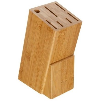 Blok stojan na 6 nožů a ocilku BRILLANTE bambus – Zboží Mobilmania