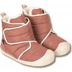 Bundgaard Nuri zimní dětské barefoot boty s membránou blush – Zboží Dáma