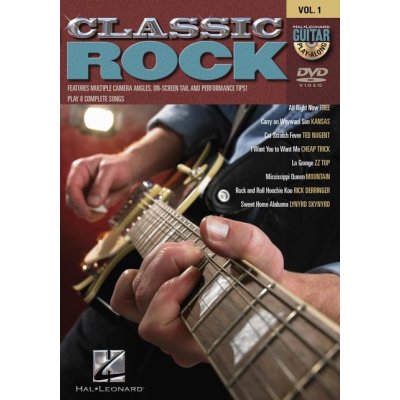 Guitar Play-Along DVD 1 Classic Rock video škola hry na kytaru – Zboží Mobilmania