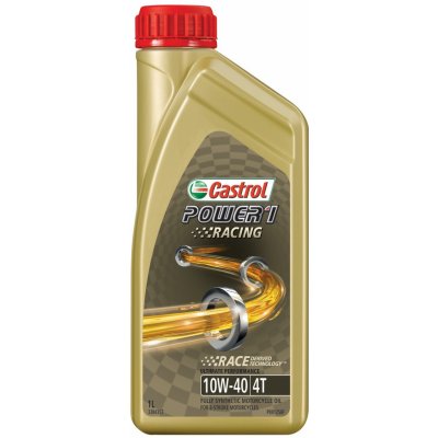 Castrol Power 1 Racing 4T 10W-40 1 l – Zboží Mobilmania