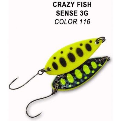 Crazy Fish Plandavka Sense 3,2 cm 3 g 116