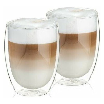 4home Termo sklenice na latté Hot&Cool 0,35l 2 ks