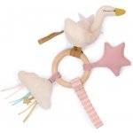 MOULIN ROTY Chrastítko s dřevěným kroužkem Swan – Sleviste.cz