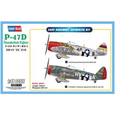 Hobby Boss P 47D Thunderbolt 85804 1:48 – Sleviste.cz