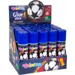 Colorino lepící tyčinka - Football, kulatá, 15 g, bílá – Zboží Živě