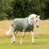 Deka na koně BUSSE Letní nepromokavá deka RAINFLY Modrá