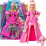 Barbie Extra Fancy v růžových šatech – Sleviste.cz