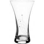 Bohemia Crystal Skleněná váza paprsky 5211 - 250 mm Swarovski, Preciosa – Sleviste.cz
