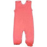 Kojenecké bavlněné dupačky korálová – Hledejceny.cz