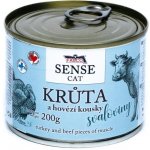 Falco Sense Cat krůta a hovězí 200 g – Zboží Mobilmania