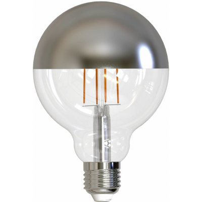 Müller Licht LED globe E27 9W 927 stříbrná 401079