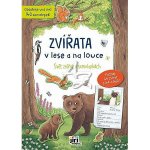 Svět zvířat v samolepkách zvířata v lese a na louce – Zboží Mobilmania