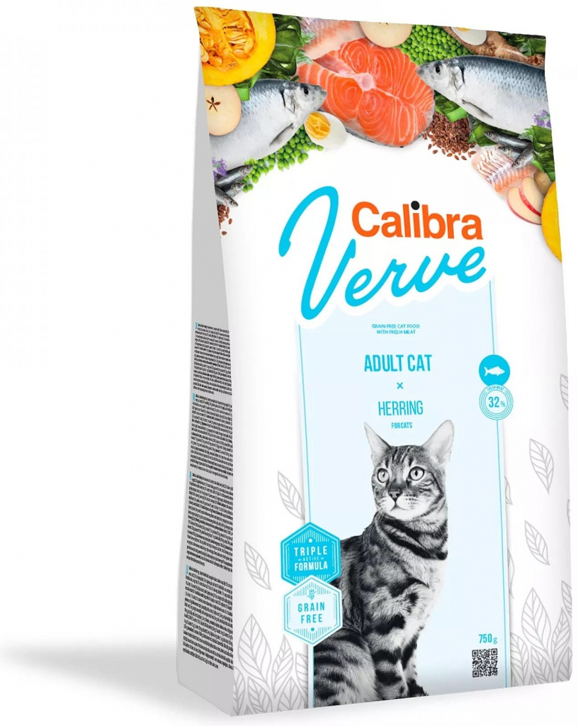 Calibra Verve Grain Free Adult Herring New 750 g