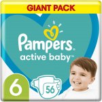 Pampers Active Baby 6 56 ks – Hledejceny.cz