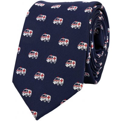 Bubibubi kravata se sanitkami tmavomodrá – Zboží Mobilmania