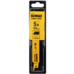 DeWALT DT2345 pilový plátek demoliční na dřevo s hřebíky a hliník pro aku mečové pily 152mm 5ks – Zboží Dáma