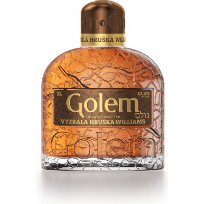 Golem Vyzrálá hruška 37,5% 1 l (holá láhev) – Zboží Dáma
