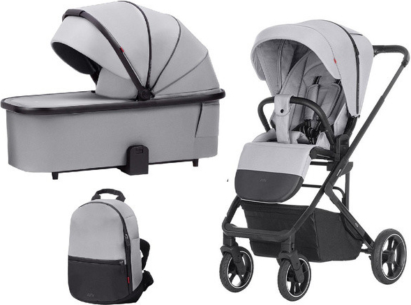 Carrello Alfa CRL-5508 Feather Grey s hlubokým lůžkem 2024