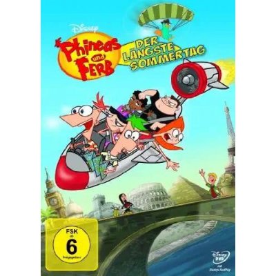 Phineas und Ferb - Der Länsgte Sommertag DVD – Zboží Mobilmania