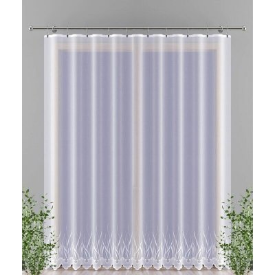 Hotová záclona, IGNIS, bílá, 180 x 250 cm 180 x 250 cm dveře – Hledejceny.cz